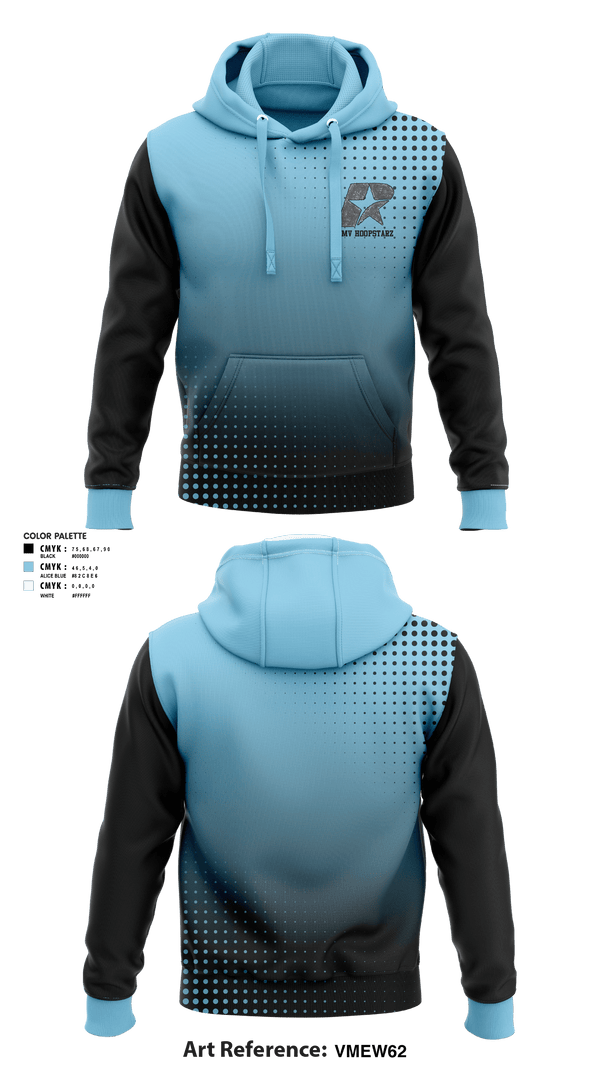 Hoodie, DMV HOOPSTARZ, Men's Basketball, Teamtime, Team time, sublimation, custom sports apparel, team uniforms, spirit wear, spiritwear, sports uniforms, custom shirts, team store, custom team store, fundraiser sports, apparel fundraiser