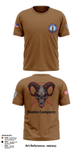 Delta Company 3-144th Infantry 77323460 Old School Cotton Feel Shirt - 4