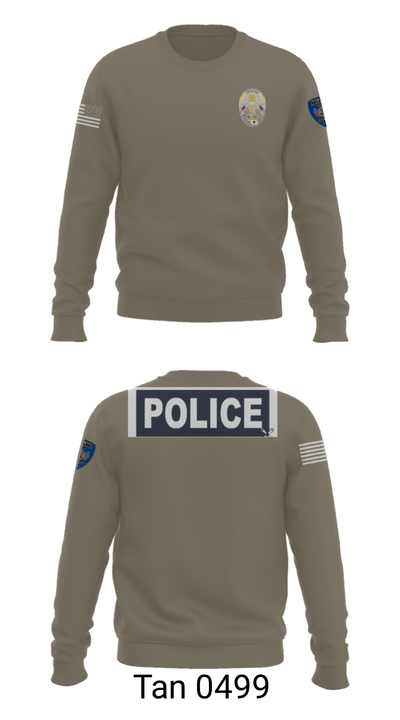 Miami Police Department 88232990 Crew Neck Sweatshirt - 62