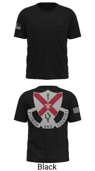 Old School Cotton Feel Shirt, C Co 1-124 Rifle Company, National Guard, Teamtime, Team time, sublimation, custom sports apparel, team uniforms, spirit wear, spiritwear, sports uniforms, custom shirts, team store, custom team store, fundraiser sports, apparel fundraiser