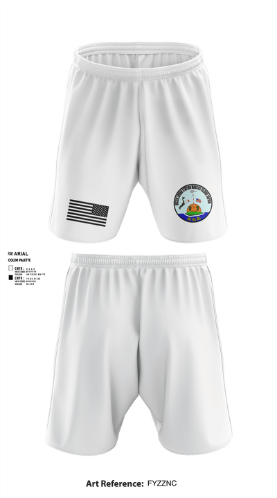 Marcus Island Loran Station 7810741 Athletic Shorts With Pockets - 3