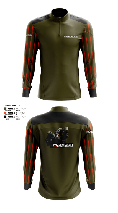 undefined Quarter Zip Jacket - 1