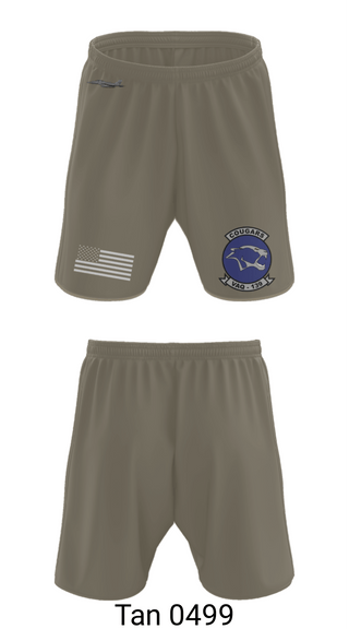 Athletic Shorts With Pockets, VAQ-139 Cougars, Navy, Teamtime, Team time, sublimation, custom sports apparel, team uniforms, spirit wear, spiritwear, sports uniforms, custom shirts, team store, custom team store, fundraiser sports, apparel fundraiser