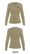 CRT 1 84926666 Women's Long Sleeve V-neck Shirt - 97
