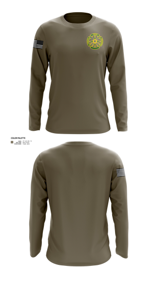 Long Sleeve Performance Shirt, 185th MP BN, , Teamtime, Team time, sublimation, custom sports apparel, team uniforms, spirit wear, spiritwear, sports uniforms, custom shirts, team store, custom team store, fundraiser sports, apparel fundraiser
