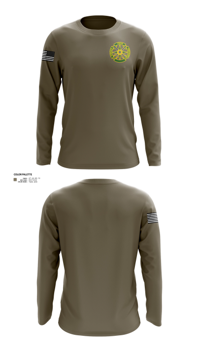 185th MP BN 3463461 Long Sleeve Performance Shirt 23