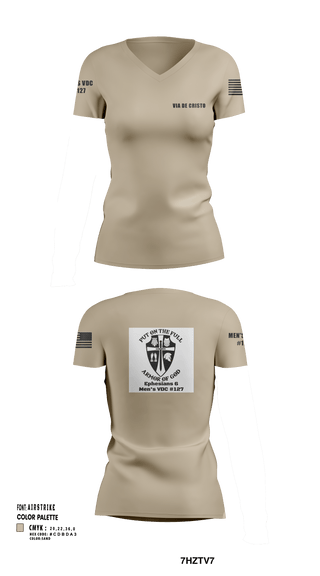 Women's Short Sleeve Vneck Shirt, Service AideService AideVia De Cristo, , Teamtime, Team time, sublimation, custom sports apparel, team uniforms, spirit wear, spiritwear, sports uniforms, custom shirts, team store, custom team store, fundraiser sports, apparel fundraiser