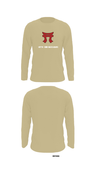 Long Sleeve Performance Shirt, 187th Iron Rakkasans, Army, Teamtime, Team time, sublimation, custom sports apparel, team uniforms, spirit wear, spiritwear, sports uniforms, custom shirts, team store, custom team store, fundraiser sports, apparel fundraiser