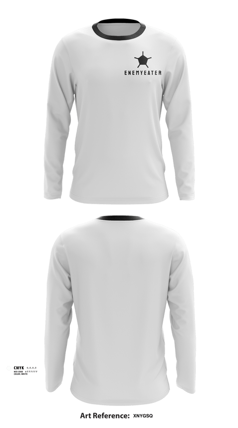Long Sleeve Performance Shirt, EnemyEater, Men's Soccer, Teamtime, Team time, sublimation, custom sports apparel, team uniforms, spirit wear, spiritwear, sports uniforms, custom shirts, team store, custom team store, fundraiser sports, apparel fundraiser