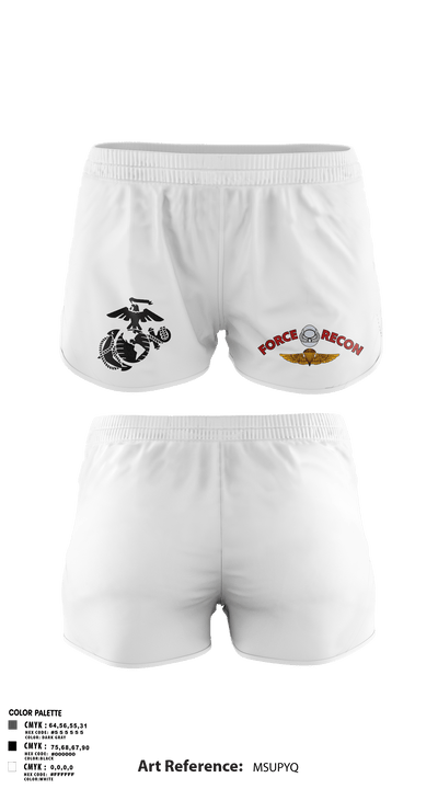 B Co. 3rd Recon Bn Force Reconnaissance3rd Recon Co.3rd Reconnaissance 55773170 Ranger Panties - 2