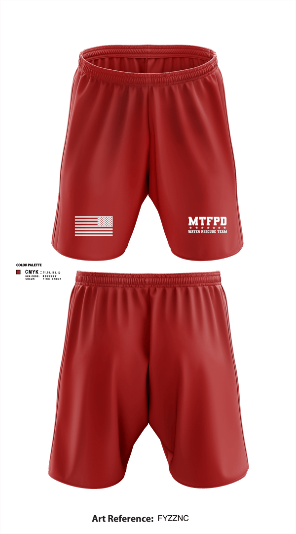 Athletic Shorts With Pockets, MTFPD Water Rescue Teams, Fire Department, Teamtime, Team time, sublimation, custom sports apparel, team uniforms, spirit wear, spiritwear, sports uniforms, custom shirts, team store, custom team store, fundraiser sports, apparel fundraiser