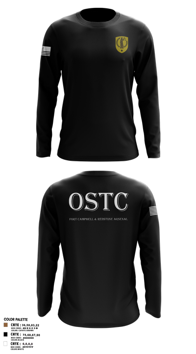 Fort Campbell & Redstone Arsenal - Office of Special Trial Counsel 55135476 Long Sleeve Performance Shirt 3