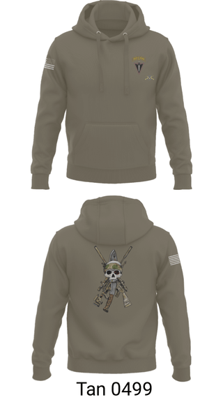 Hoodie, HHC 2/130 IN, National Guard, Teamtime, Team time, sublimation, custom sports apparel, team uniforms, spirit wear, spiritwear, sports uniforms, custom shirts, team store, custom team store, fundraiser sports, apparel fundraiser