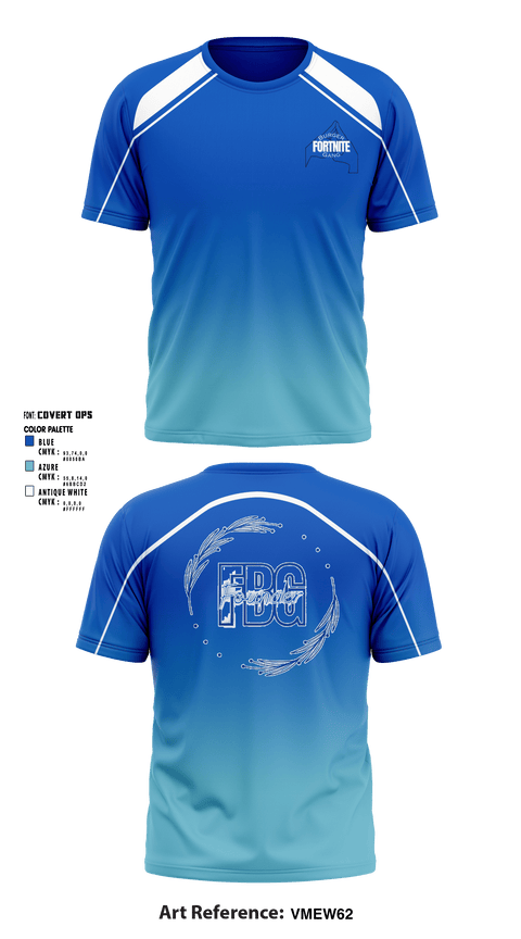 Short Sleeve Performance Shirt, Fortnite Burger Gang, E-Sports, Teamtime, Team time, sublimation, custom sports apparel, team uniforms, spirit wear, spiritwear, sports uniforms, custom shirts, team store, custom team store, fundraiser sports, apparel fundraiser