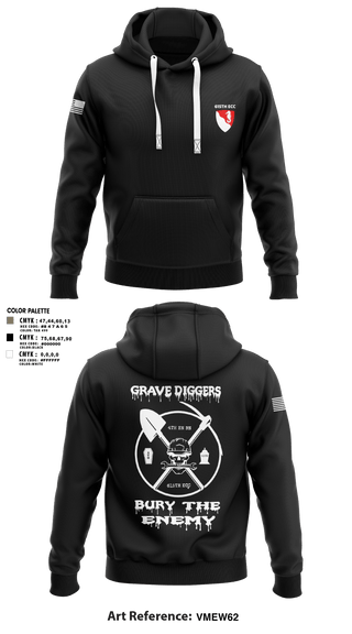 Hoodie, 615TH ECC, , Teamtime, Team time, sublimation, custom sports apparel, team uniforms, spirit wear, spiritwear, sports uniforms, custom shirts, team store, custom team store, fundraiser sports, apparel fundraiser
