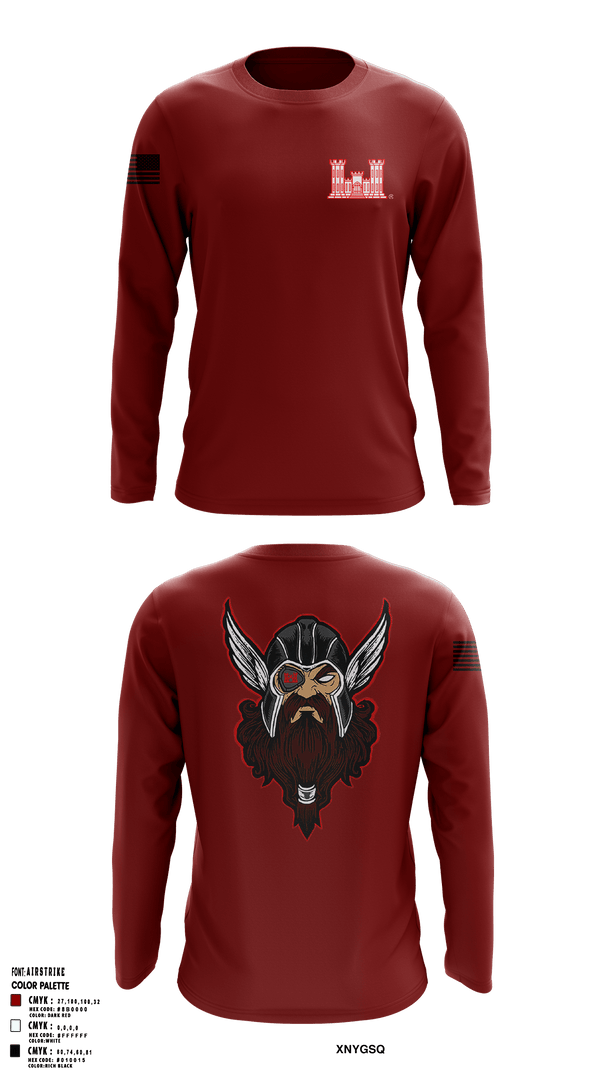 Long Sleeve Performance Shirt, 689 EN CO, Army, Teamtime, Team time, sublimation, custom sports apparel, team uniforms, spirit wear, spiritwear, sports uniforms, custom shirts, team store, custom team store, fundraiser sports, apparel fundraiser
