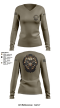 501st BSB 21749910 Women's Long Sleeve V-neck Shirt - 10