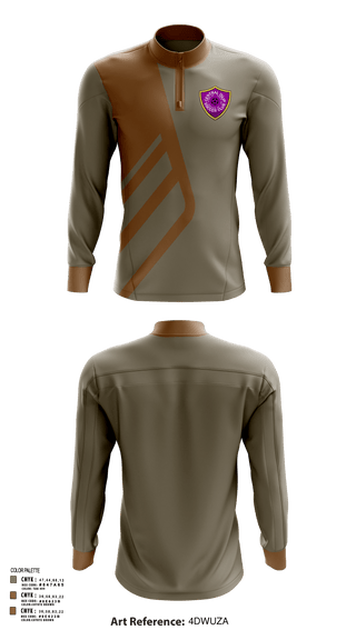 Quarter Zip Jacket, Central Islip redbulls, Men's Soccer, Teamtime, Team time, sublimation, custom sports apparel, team uniforms, spirit wear, spiritwear, sports uniforms, custom shirts, team store, custom team store, fundraiser sports, apparel fundraiser