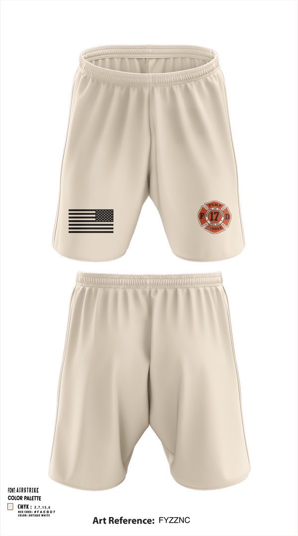 Athletic Shorts With Pockets, Station 17, Fire Department, Teamtime, Team time, sublimation, custom sports apparel, team uniforms, spirit wear, spiritwear, sports uniforms, custom shirts, team store, custom team store, fundraiser sports, apparel fundraiser