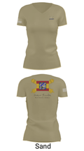 3ID divarty3ID DIVARTY 78384929 Women's Short Sleeve V-neck Shirt - 44