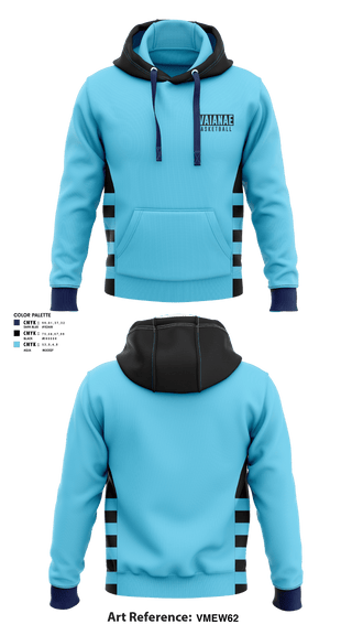 Hoodie, Waianae, Men's Basketball, Teamtime, Team time, sublimation, custom sports apparel, team uniforms, spirit wear, spiritwear, sports uniforms, custom shirts, team store, custom team store, fundraiser sports, apparel fundraiser