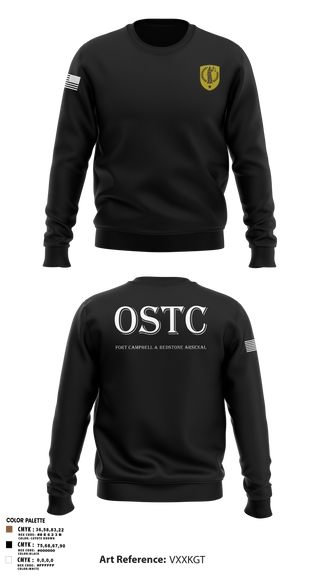 Crew Neck Sweatshirt, Fort Campbell & Redstone Arsenal - Office of Special Trial Counsel, , Teamtime, Team time, sublimation, custom sports apparel, team uniforms, spirit wear, spiritwear, sports uniforms, custom shirts, team store, custom team store, fundraiser sports, apparel fundraiser