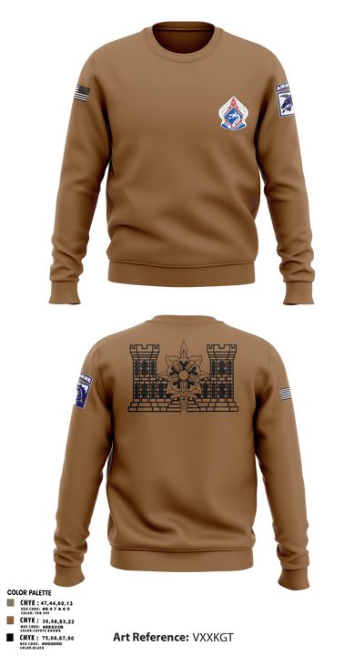 XVIII ABN G2 65000076 Crew Neck Sweatshirt - 8