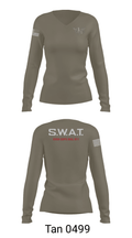MONTVILLE SERT 14033723 Women's Long Sleeve V-neck Shirt - 73