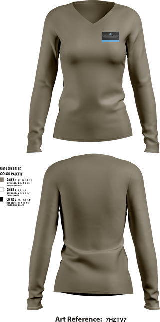 Women's Long Sleeve Vneck Shirt, Bad Boys Elite SecurityBad Boys Elite Security, , Teamtime, Team time, sublimation, custom sports apparel, team uniforms, spirit wear, spiritwear, sports uniforms, custom shirts, team store, custom team store, fundraiser sports, apparel fundraiser