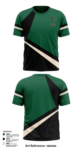 Short Sleeve Performance Shirt, Van Buren Pointers, Football, Teamtime, Team time, sublimation, custom sports apparel, team uniforms, spirit wear, spiritwear, sports uniforms, custom shirts, team store, custom team store, fundraiser sports, apparel fundraiser