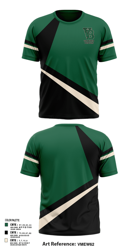 Short Sleeve Performance Shirt, Van Buren Pointers, Football, Teamtime, Team time, sublimation, custom sports apparel, team uniforms, spirit wear, spiritwear, sports uniforms, custom shirts, team store, custom team store, fundraiser sports, apparel fundraiser