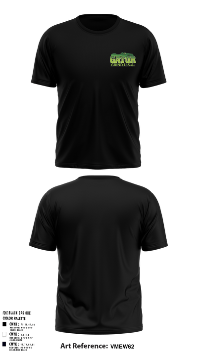 Gator Grind U.S.A.Gator Grind U.S.A. 76349628 Short Sleeve Performance Shirt - 1