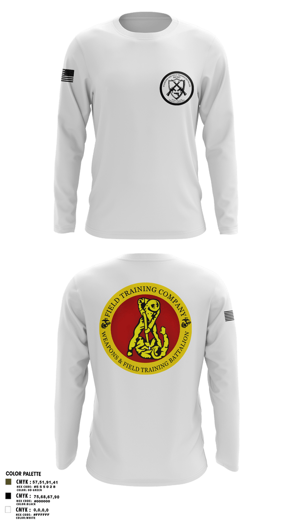 Long Sleeve Performance Shirt, Weapons Field Training, , Teamtime, Team time, sublimation, custom sports apparel, team uniforms, spirit wear, spiritwear, sports uniforms, custom shirts, team store, custom team store, fundraiser sports, apparel fundraiser