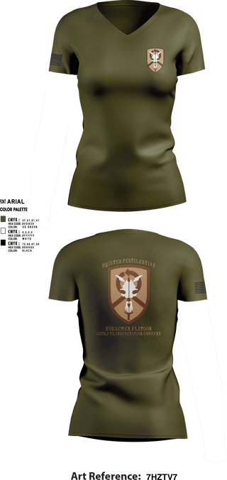 Women's Short Sleeve Vneck Shirt, 1st Platoon, 423 TC1st Platoon, 423 TC, Army, Teamtime, Team time, sublimation, custom sports apparel, team uniforms, spirit wear, spiritwear, sports uniforms, custom shirts, team store, custom team store, fundraiser sports, apparel fundraiser