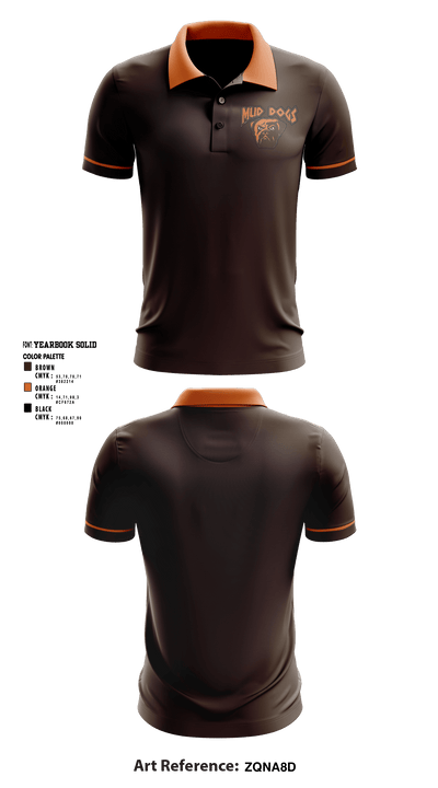 Mud 32642217 Short Sleeve Performance Polo - 1