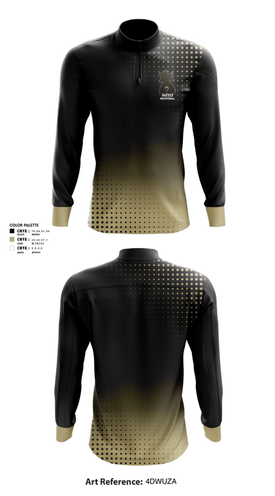 DUTZZZ 28010275 Quarter Zip Jacket - 1
