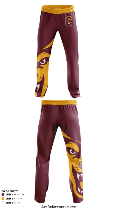 Colonie Central High School Volleyball 71332404 Sweatpants - 40
