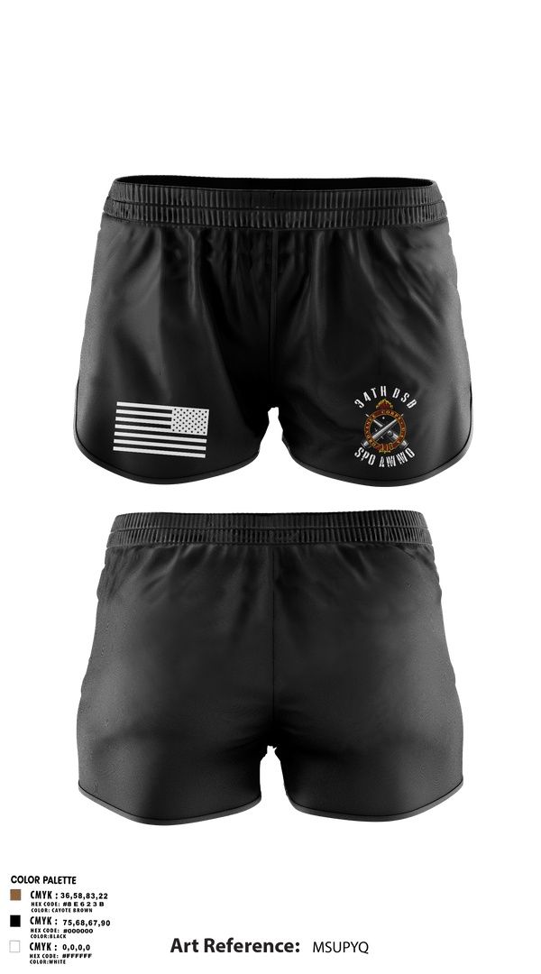 Ranger Panties, 34th DSB, Army, Teamtime, Team time, sublimation, custom sports apparel, team uniforms, spirit wear, spiritwear, sports uniforms, custom shirts, team store, custom team store, fundraiser sports, apparel fundraiser