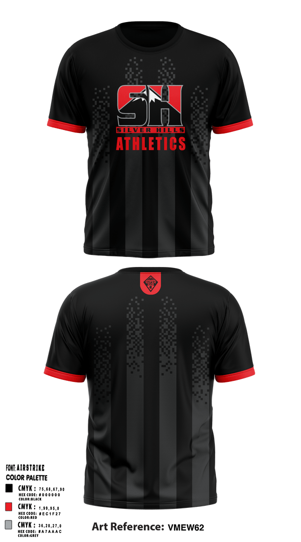 Short Sleeve Performance Shirt, Silver Hills MS, , Teamtime, Team time, sublimation, custom sports apparel, team uniforms, spirit wear, spiritwear, sports uniforms, custom shirts, team store, custom team store, fundraiser sports, apparel fundraiser