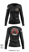 441st Engineer Company 97843489 Women's Long Sleeve V-neck Shirt - 105
