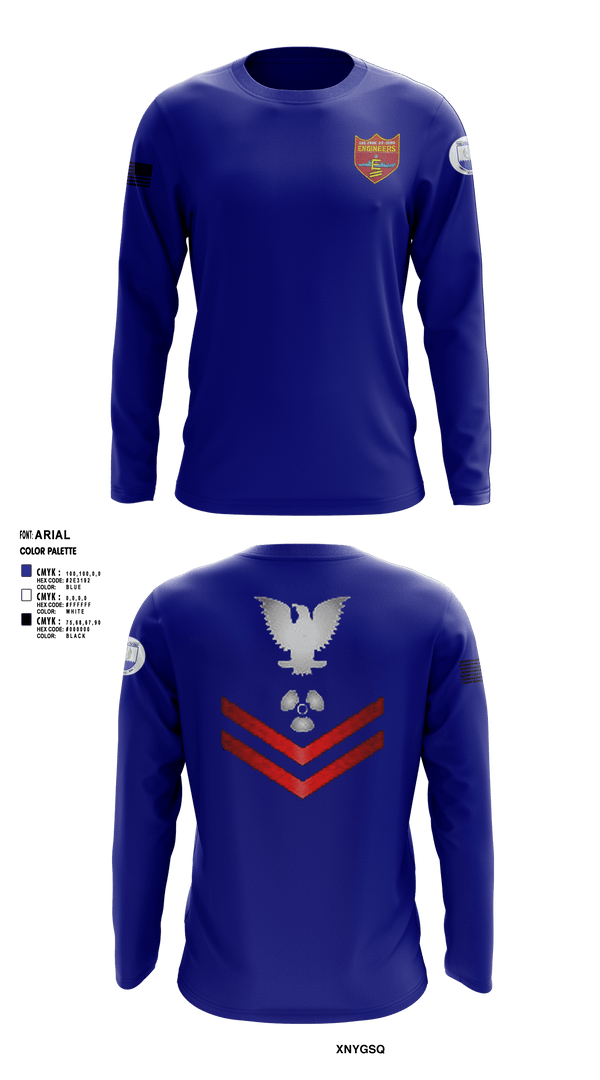 Long Sleeve Performance Shirt, USS COOK FF-1083, Navy, Teamtime, Team time, sublimation, custom sports apparel, team uniforms, spirit wear, spiritwear, sports uniforms, custom shirts, team store, custom team store, fundraiser sports, apparel fundraiser
