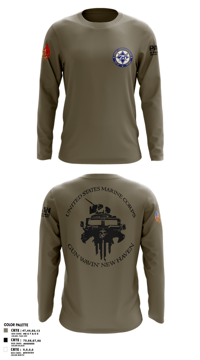 Maintenance Service Company 9999533 Long Sleeve Performance Shirt - 1