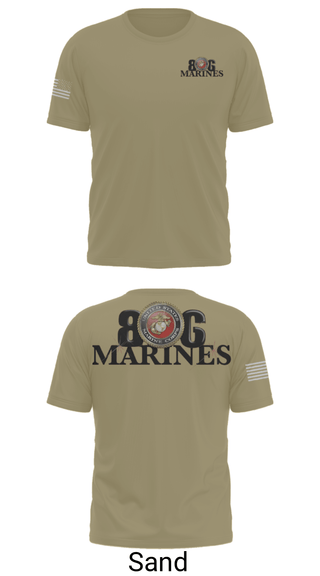 Short Sleeve Performance Shirt, 806 Marines, Marines, Teamtime, Team time, sublimation, custom sports apparel, team uniforms, spirit wear, spiritwear, sports uniforms, custom shirts, team store, custom team store, fundraiser sports, apparel fundraiser