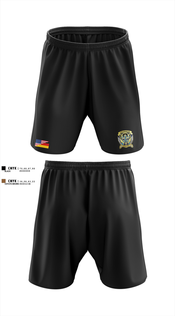 Athletic Shorts With Pockets, HHC, 66th MIB-T, , Teamtime, Team time, sublimation, custom sports apparel, team uniforms, spirit wear, spiritwear, sports uniforms, custom shirts, team store, custom team store, fundraiser sports, apparel fundraiser