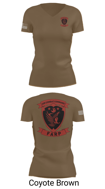FARP 36719357 Women's Short Sleeve V-neck Shirt - 8