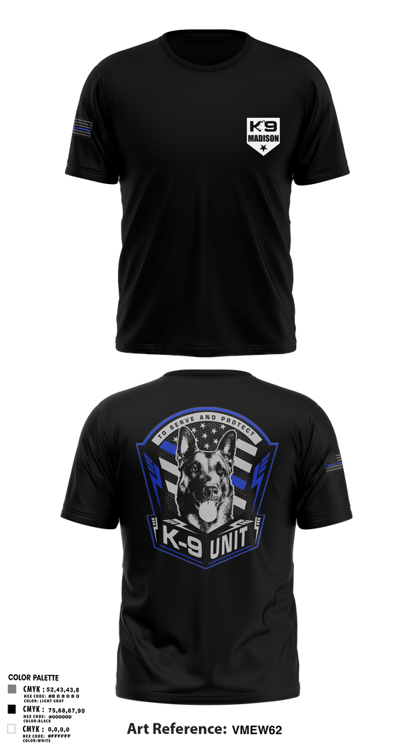 Old School Cotton Feel Shirt, K-9, , Teamtime, Team time, sublimation, custom sports apparel, team uniforms, spirit wear, spiritwear, sports uniforms, custom shirts, team store, custom team store, fundraiser sports, apparel fundraiser