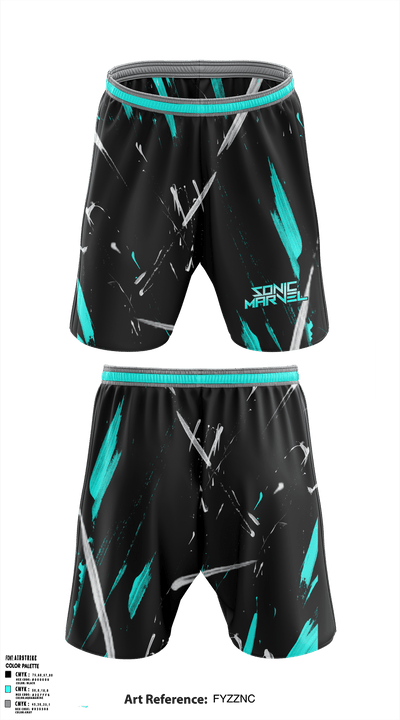 DJ Sonic Marvel 49392469 Athletic Shorts With Pockets - 2