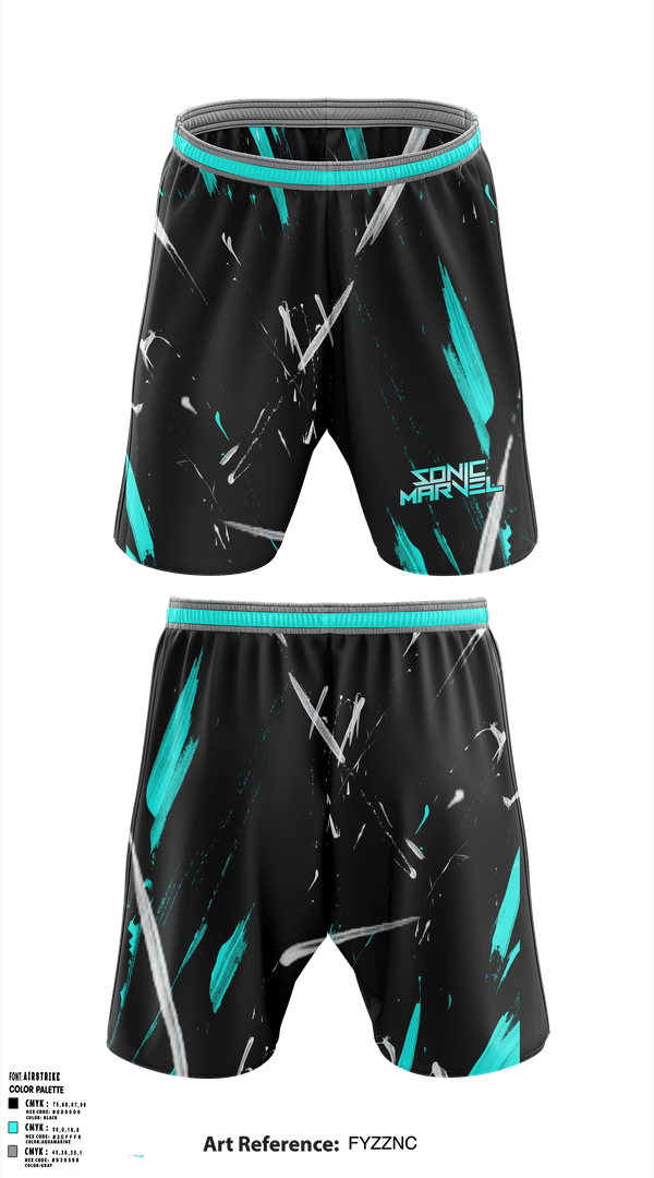 Athletic Shorts With Pockets, DJ Sonic MarvelDJ Sonic Marvel, , Teamtime, Team time, sublimation, custom sports apparel, team uniforms, spirit wear, spiritwear, sports uniforms, custom shirts, team store, custom team store, fundraiser sports, apparel fundraiser
