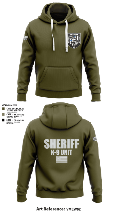 Alexander County Sheriff Office K-9 79284427 Hoodie - 2