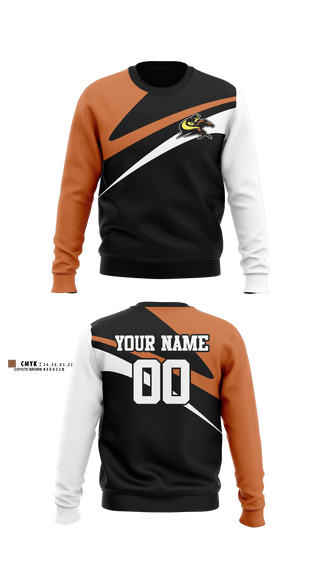 Crew Neck Sweatshirt, Bear River Bandits, Men's Basketball, Teamtime, Team time, sublimation, custom sports apparel, team uniforms, spirit wear, spiritwear, sports uniforms, custom shirts, team store, custom team store, fundraiser sports, apparel fundraiser
